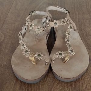Rainbow Tan Women's Sandal . Size 9